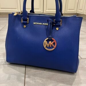 Michael Kors Blue Handbag